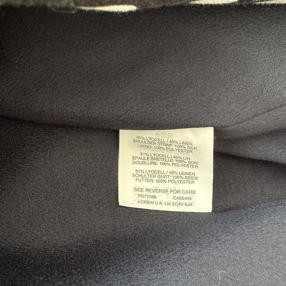 J Crew NWT Polka Dot Jumper Dress Size 2P - Picture 4 of 4